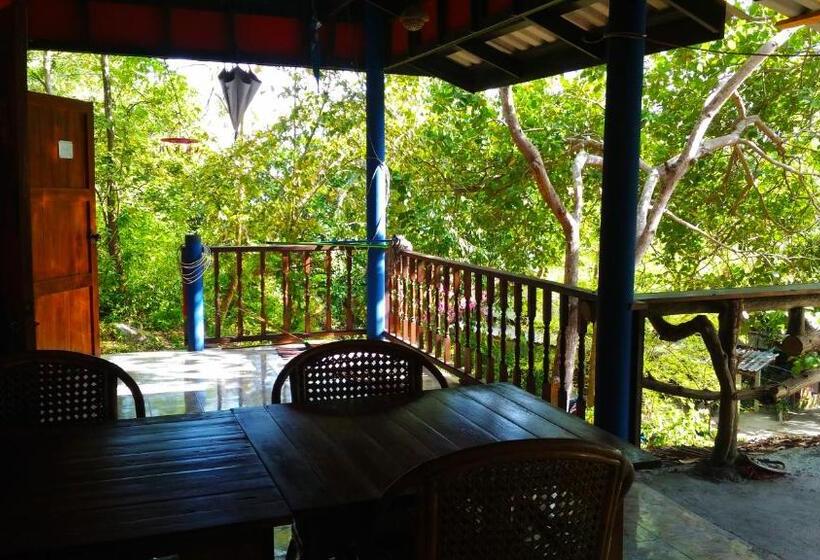 バンガローの2ベッドスタンダードルーム, Golden Beach Resort Koh Phangan