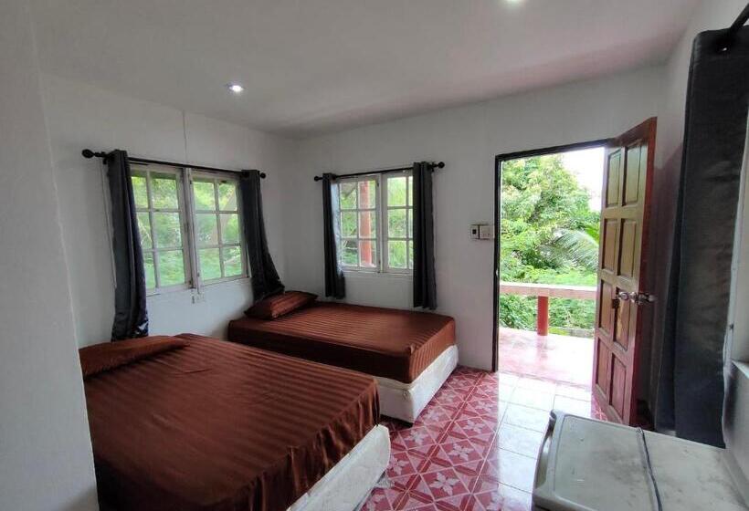 스탠다드 룸 가든 전망, Golden Beach Resort Koh Phangan