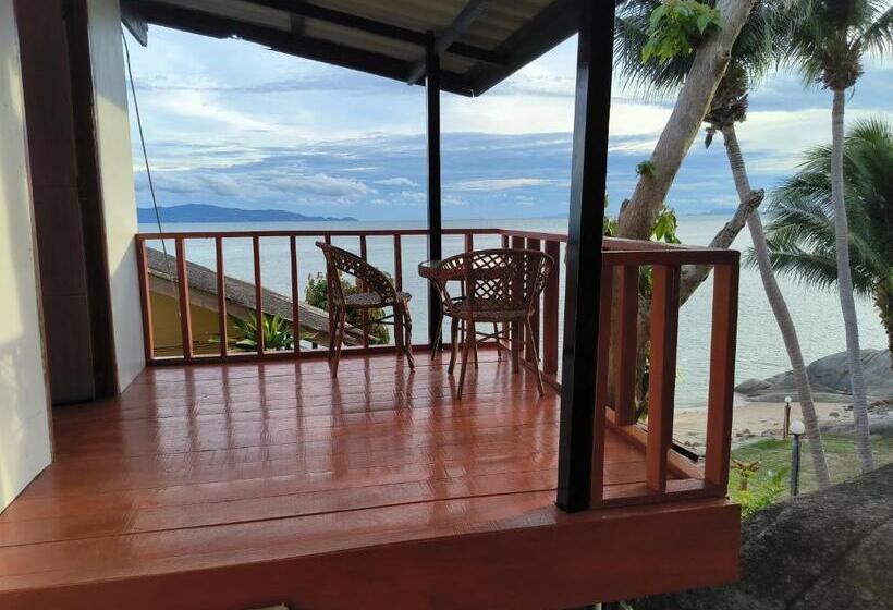 オーシャンビューのスタンダードバンガロー, Golden Beach Resort Koh Phangan