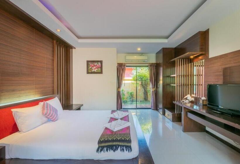 Standard-huone Allasnäkymä, Mai Morn Resort Sha Plus