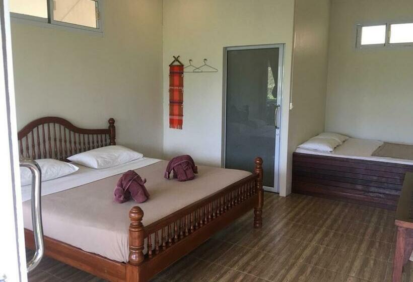 غرفة عائلية, Khao Sok Hill Top Resort