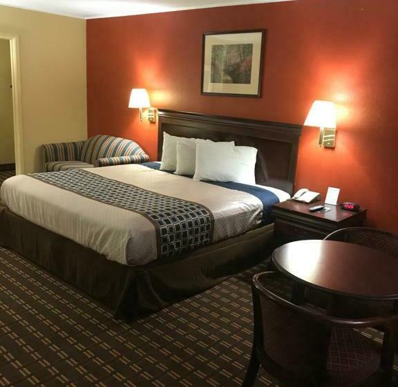 غرفة قياسية سرير كينج, Palace Motel Dequeen