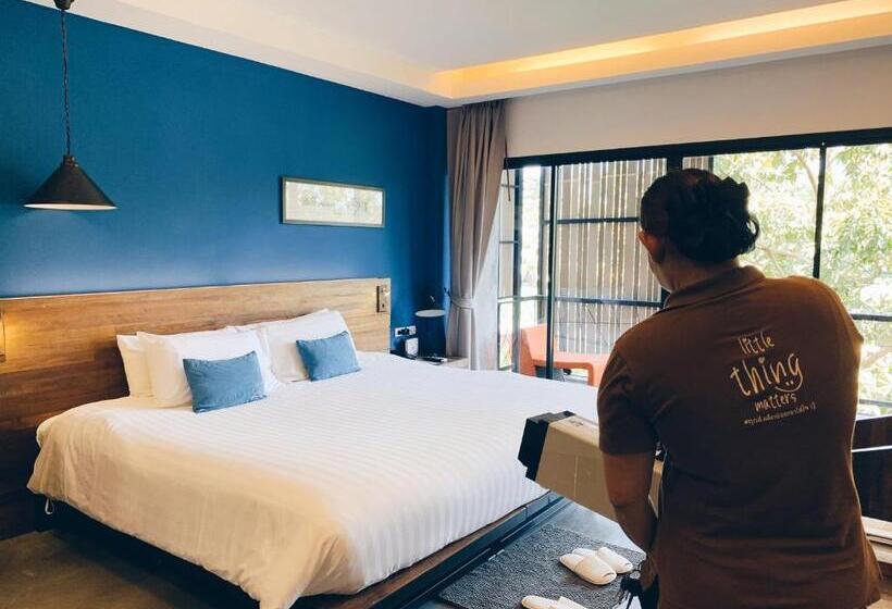 デラックスルーム, Amphawa Nanon Hotel & Spa