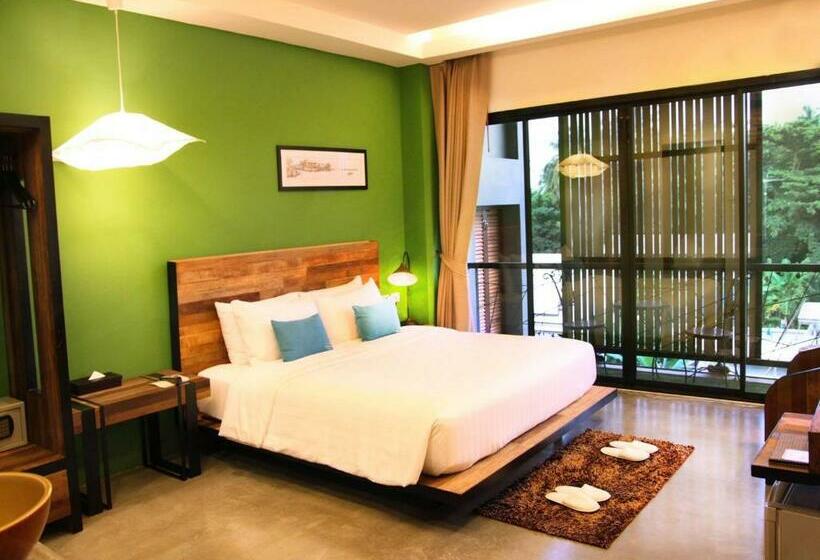 デラックスルーム, Amphawa Nanon Hotel & Spa