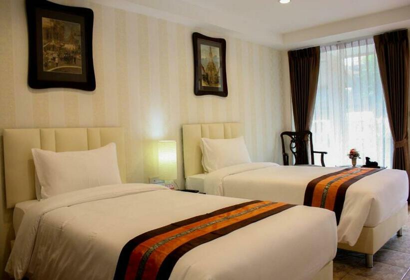 标准房带园景, Chuchaiburi Sri Amphawa