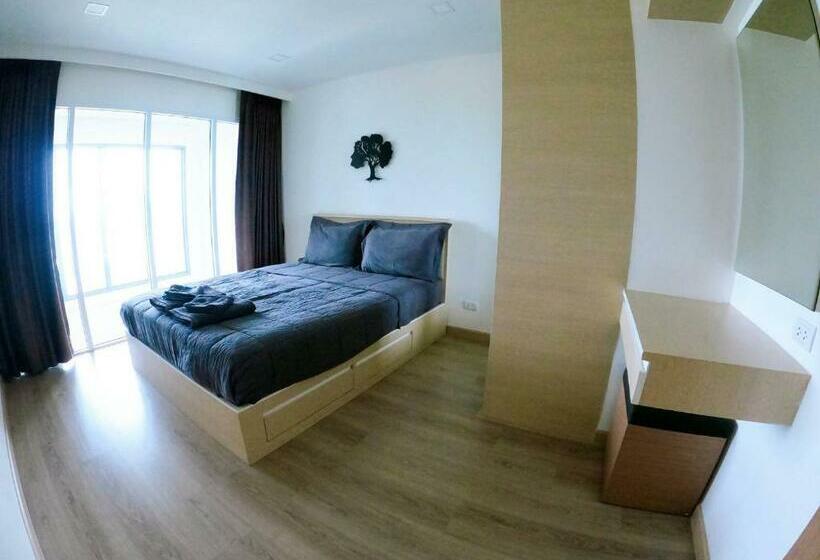 Suite Lit King, Sonrisa Srirachaที่พักติดทะเล