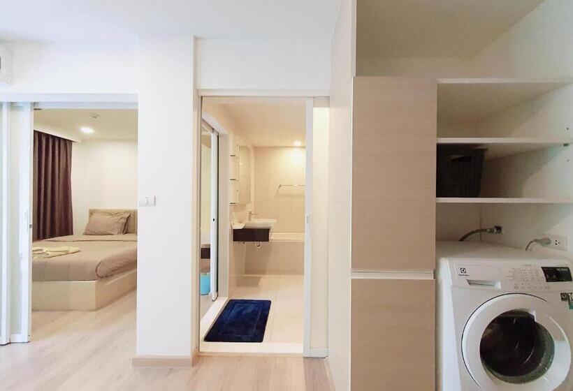 Appartement 1 Chambre Vue Jardin, Sonrisa Srirachaที่พักติดทะเล