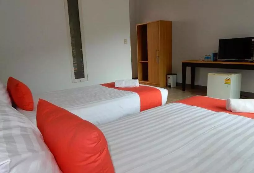バルコニー付きデラックスルーム, Wandee Bed & Breakfast
