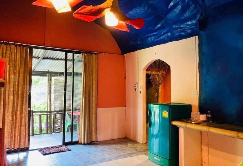 패밀리 룸 가든 전망, Chaba Bungalows