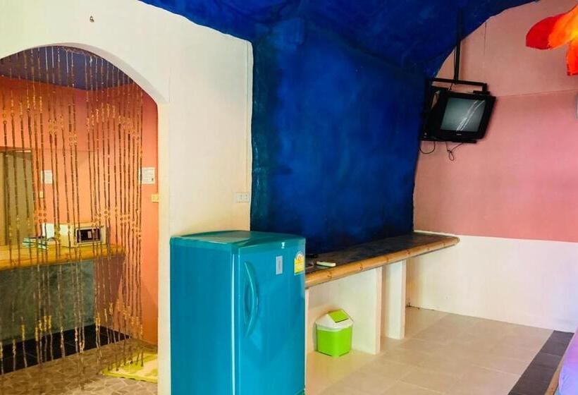 패밀리 룸 가든 전망, Chaba Bungalows