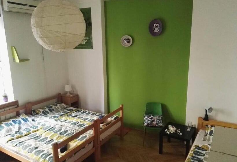 اتاق استاندارد چهارنفره با سرویس بهداشتی مشترک, Hostelche Hostel
