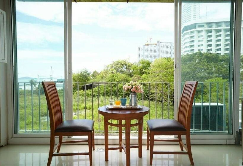 غرفة قياسية مطلّة علي البحر, Kp Seaview Jomtien
