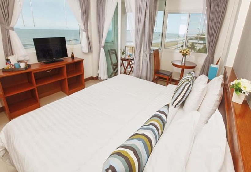 غرفة ديلوكس مطلّة علي البحر, Kp Seaview Jomtien