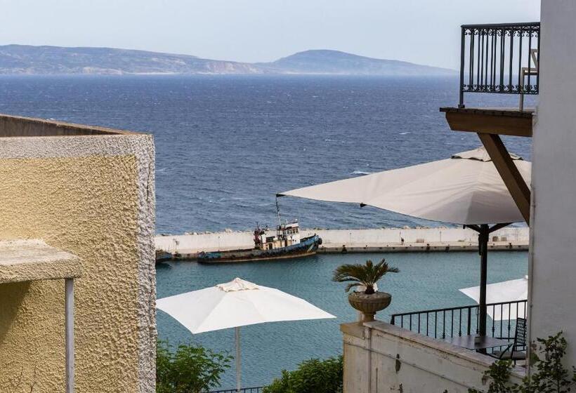 חדר סטנדרט צדדי נוף לים, Galini Mare