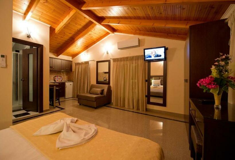 إستديو قياسى مزود بشرفة, Pansion Nikos Vergos