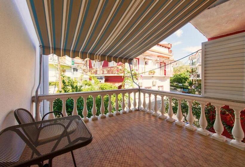 غرفة سوبيريور مزودة بشرفة, Pansion Nikos Vergos