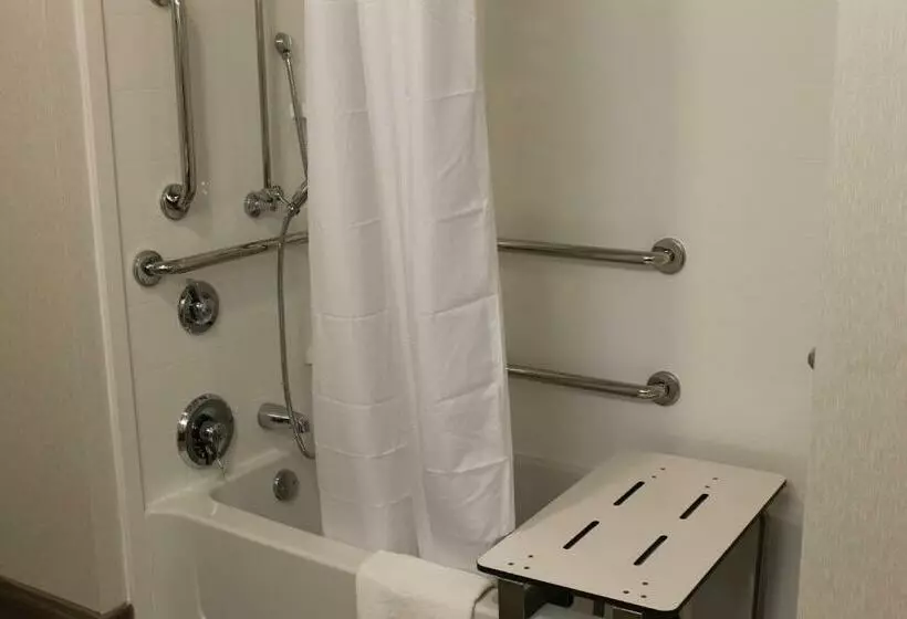 身障者適用キングサイズベッドルーム, Hampton Inn Oxford
