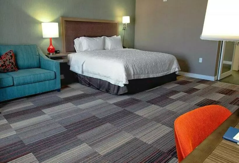 キングサイズベッドのスタンダードルーム, Hampton Inn & Suites Moore