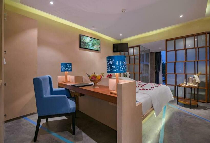 带泳池景观的优质房间, Sakmut Boutique