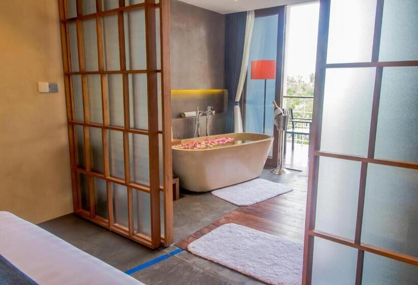 带泳池景观的优质房间, Sakmut Boutique