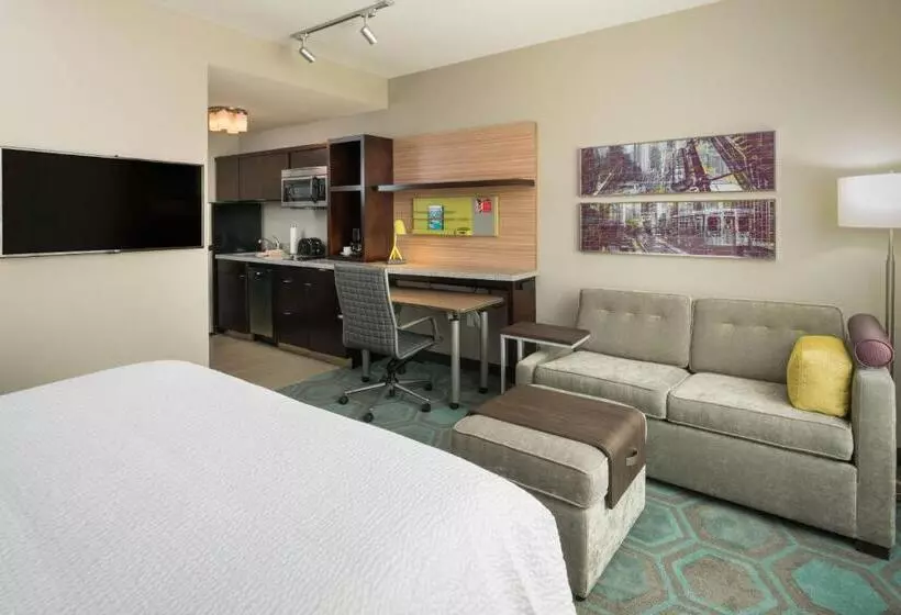 Standard-studio King-vuode, Towneplace Suites By Marriott Chicago Schaumburg
