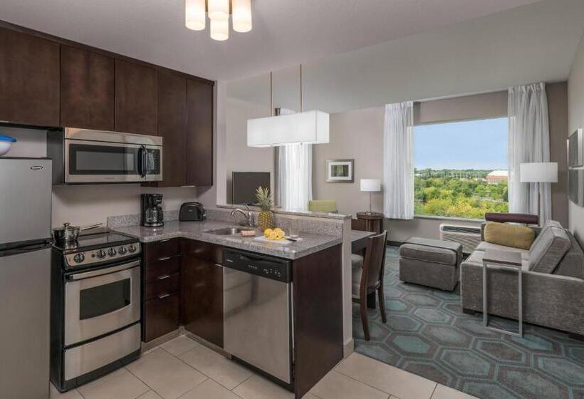 Люкс 2 Спальни, Towneplace Suites By Marriott Chicago Schaumburg