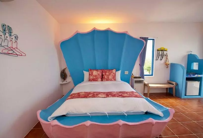 اتاق لوکس با بالکن و چشم‌انداز دریا, Haisu Homestay