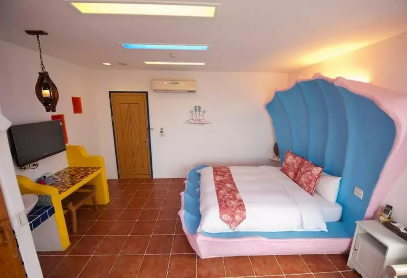 اتاق لوکس با بالکن و چشم‌انداز دریا, Haisu Homestay
