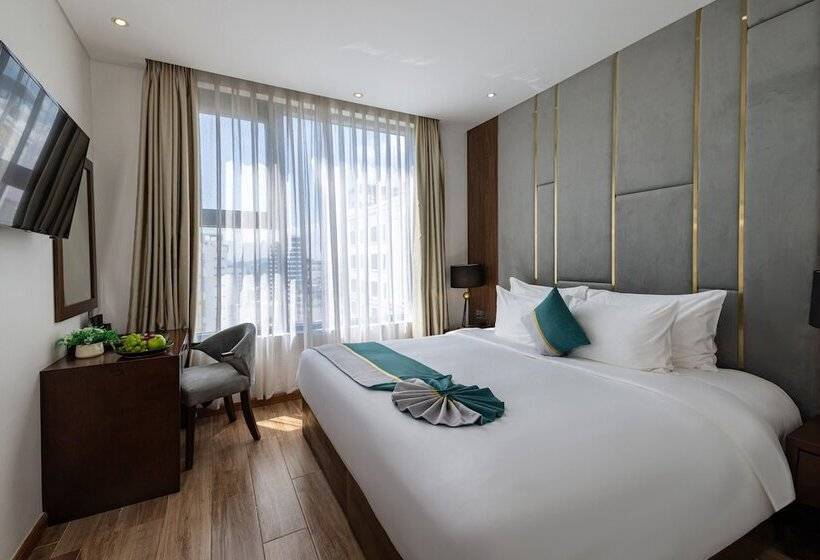 اتاق لوکس با چشمانداز شهر, Cicilia Hotels & Spa Danang Powered By Aston