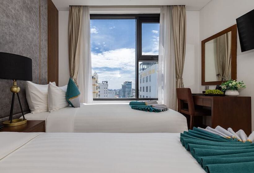 اتاق لوکس با چشمانداز شهر, Cicilia Hotels & Spa Danang Powered By Aston