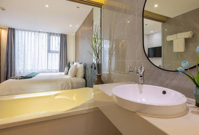 اتاق لوکس با چشمانداز دریا, Cicilia Hotels & Spa Danang Powered By Aston