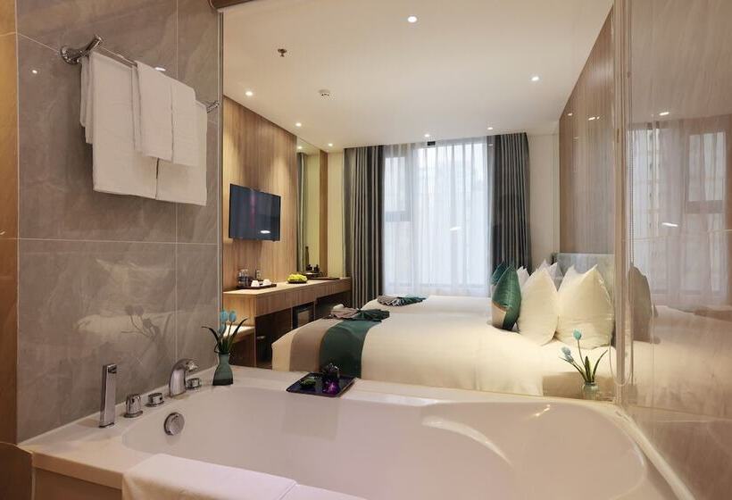 اتاق لوکس با چشمانداز دریا, Cicilia Hotels & Spa Danang Powered By Aston
