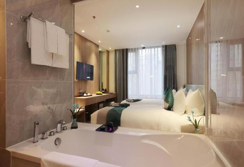 اتاق لوکس با چشمانداز دریا, Cicilia Hotels & Spa Danang Powered By Aston