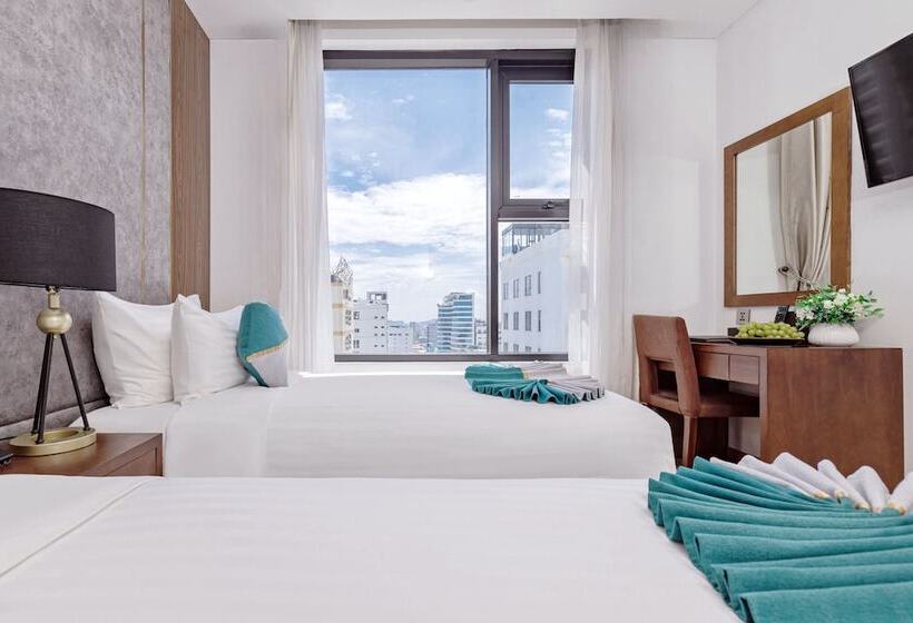 اتاق لوکس با چشمانداز شهر, Cicilia Hotels & Spa Danang Powered By Aston