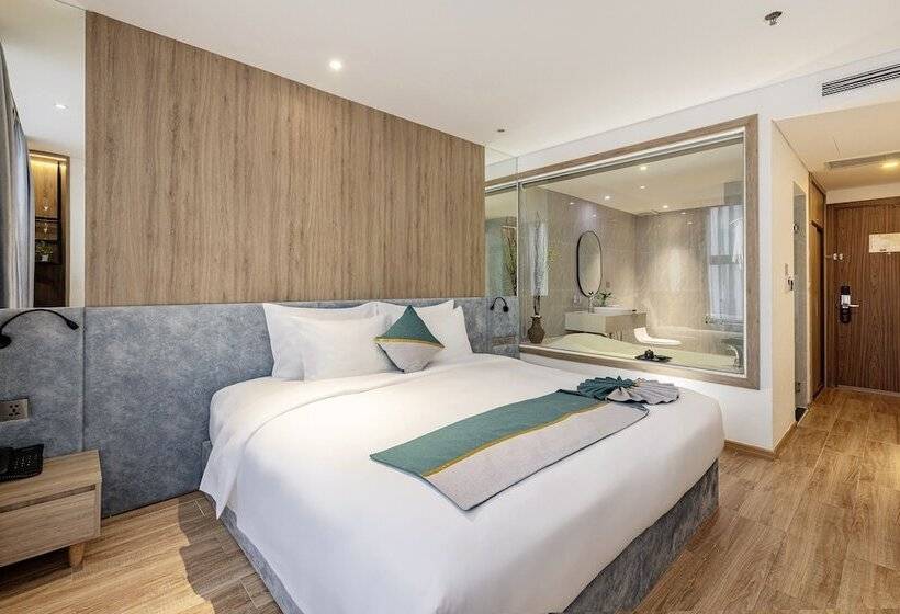 اتاق لوکس با چشمانداز دریا, Cicilia Hotels & Spa Danang Powered By Aston