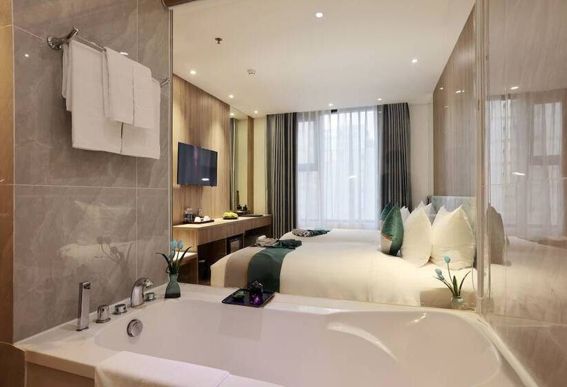 اتاق لوکس با چشمانداز دریا, Cicilia Hotels & Spa Danang Powered By Aston