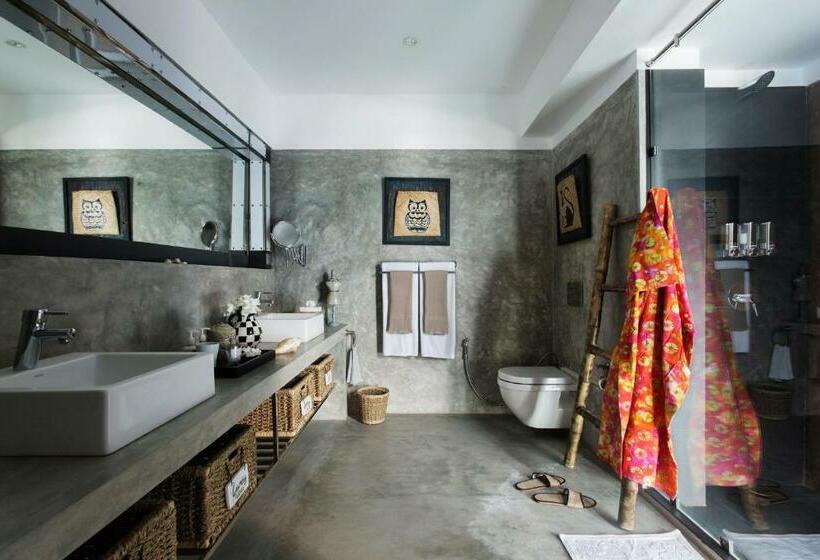 غرفة قياسية مطلّة علي البحر, Owl And The Pussycat Hotel & Restaurant