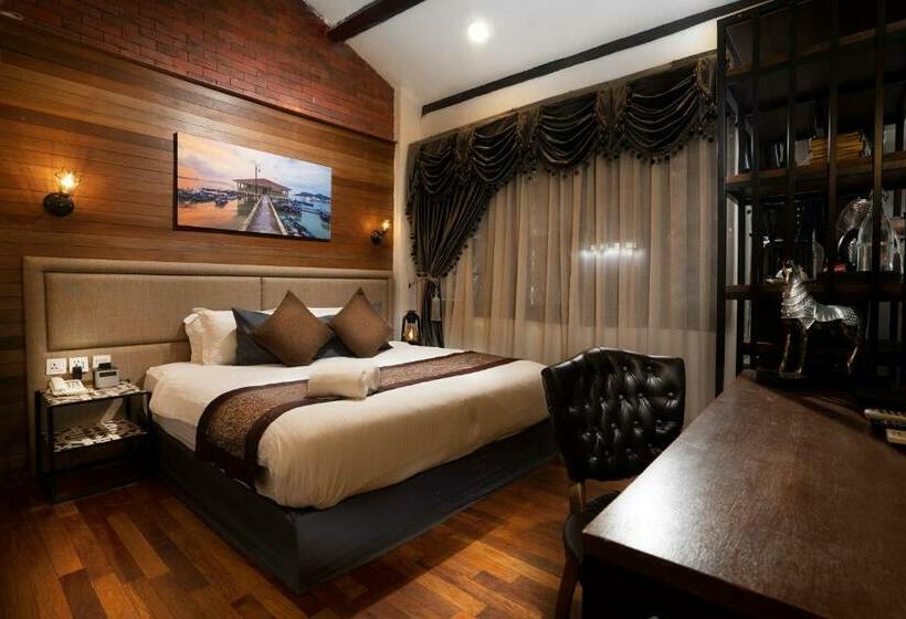 غرفة ديلوكس سرير كينج, Reunion Heritage House