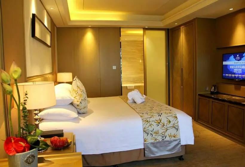 シティビューのデラックスルーム, New Century Grand Hotel Hangzhou Zheshang
