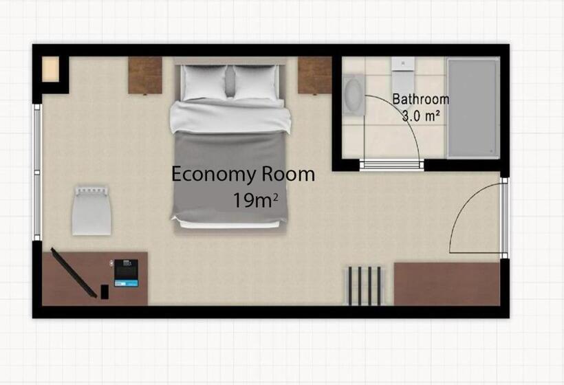 Quarto Economy Individual, Athos R.m.t