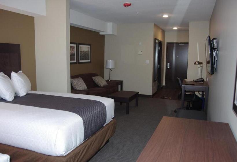 اتاق استاندارد با تخت بزرگ, Best Western Plus Lacombe Inn & Suites