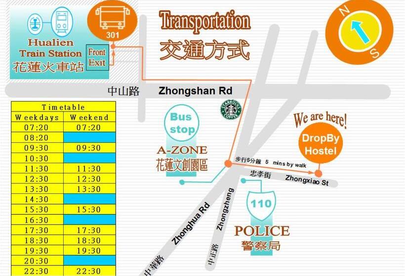 バルコニー付スタンダード4ベッドルーム, Dropby B&b