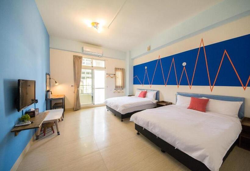 バルコニー付スタンダード4ベッドルーム, Dropby B&b