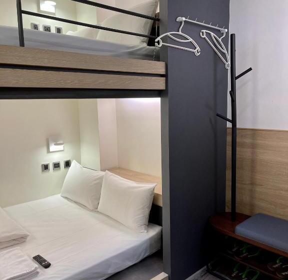 اتاق استاندارد با سرویس بهداشتی مشترک, Taiwan Youth Hostel & Capsule