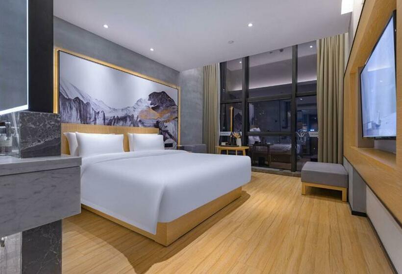 اتاق استاندارد با چشم‌انداز, Tuke China Hotel  Wenzhou South Bus Terminal