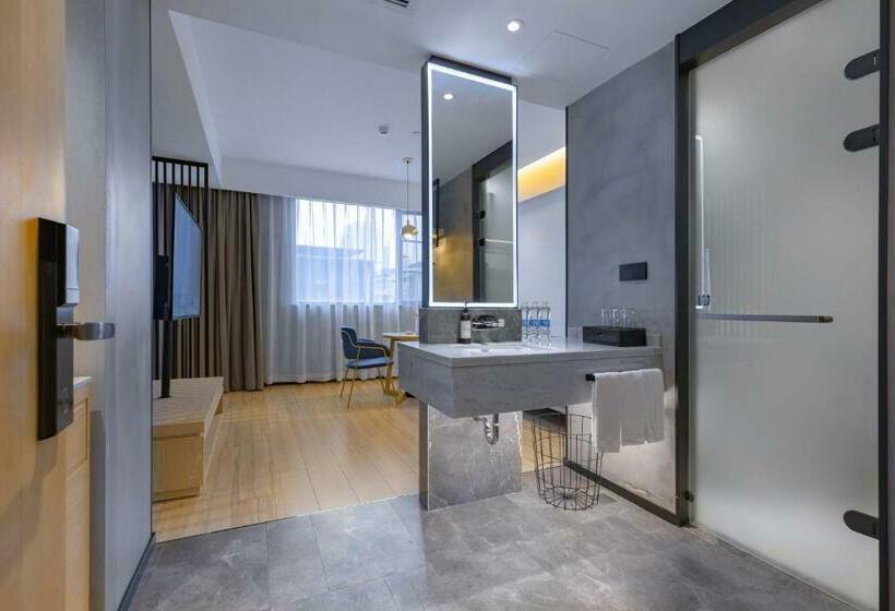 غرفة ديلوكس عائلية, Tuke China Hotel Wenzhou South Bus Terminal