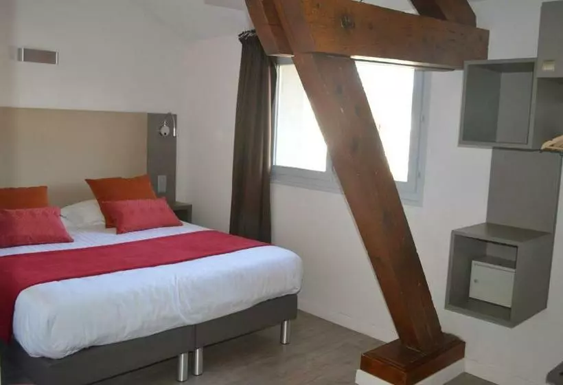اتاق استاندارد, Logis Hotel Du Parc Restaurant Le Rouget De Lisle