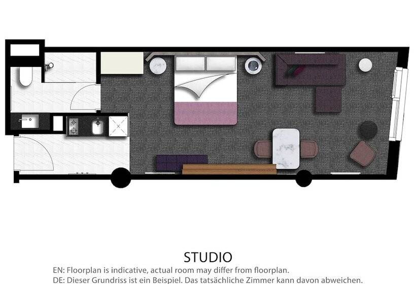 スタンダードスタジオ, Adina Apartment Hotel Nuremberg