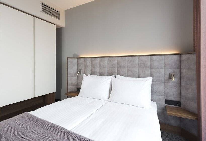 ２ベッドルームアパートメント, Adina Apartment Hotel Nuremberg