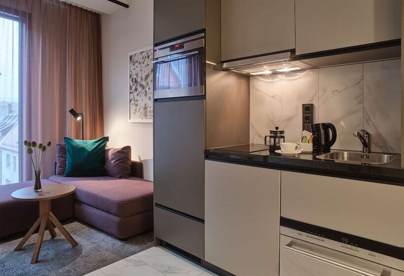 ２ベッドルームアパートメント, Adina Apartment Hotel Nuremberg